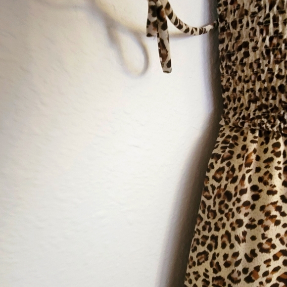 Leopard Wideleg Jumpsuit - Picture 5 of 5